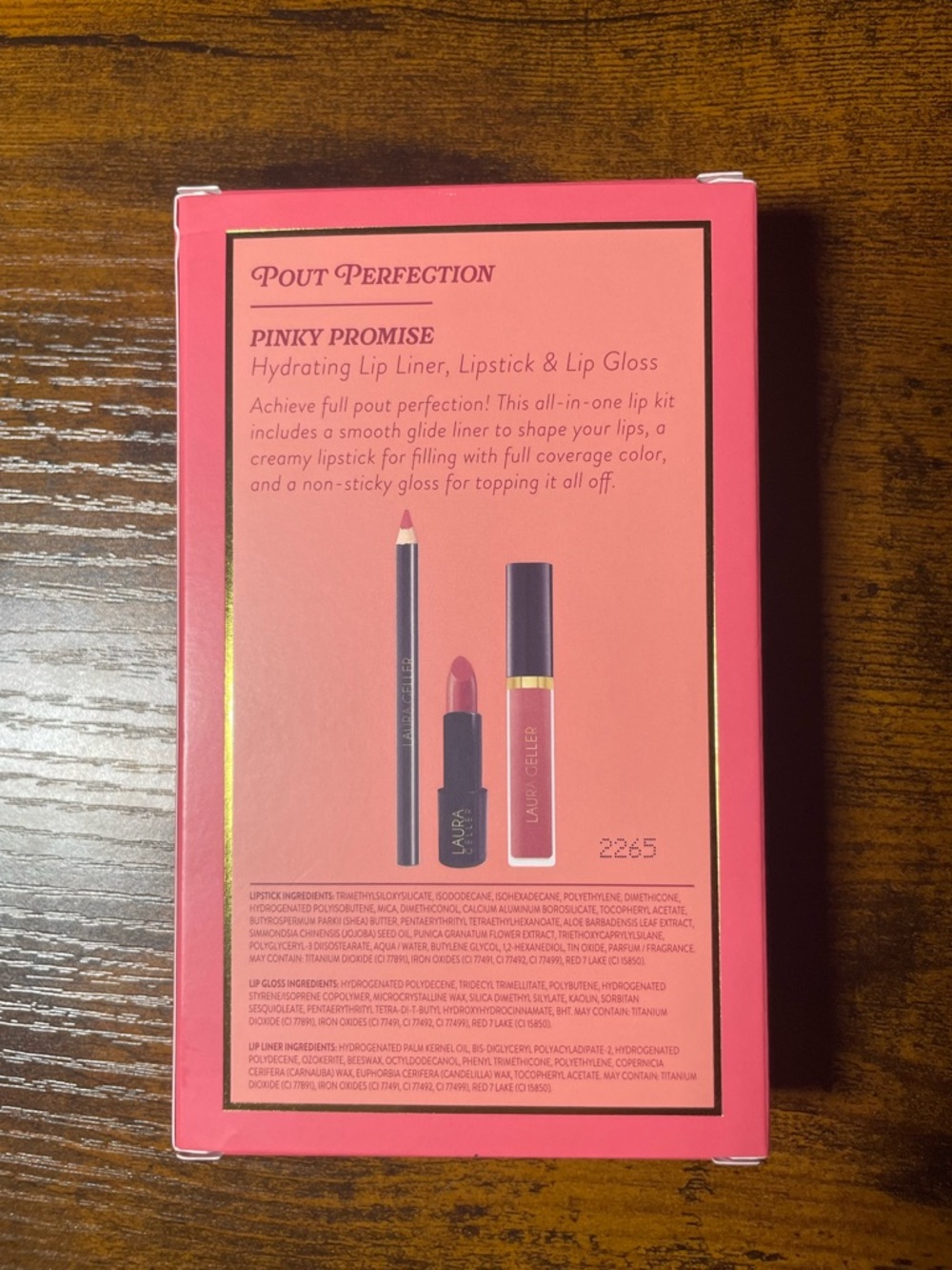 Laura Geller Pink Pout‎ Perfection Lip Kit - Picture 3 of 3